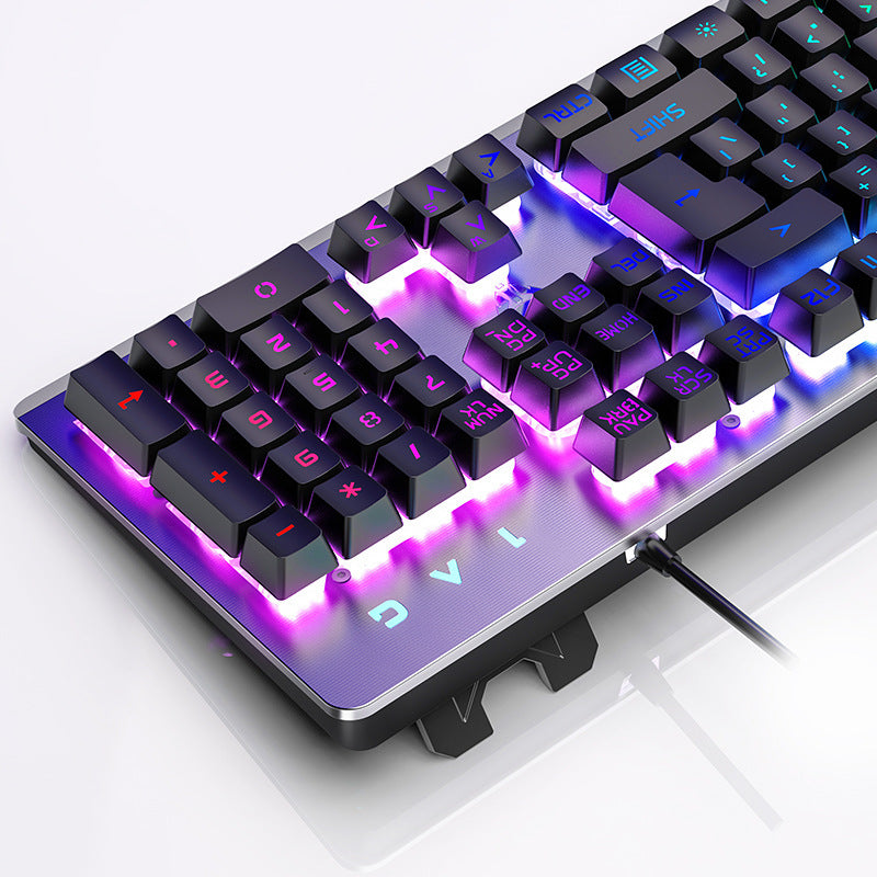 metal mechanical gaming keyboard
